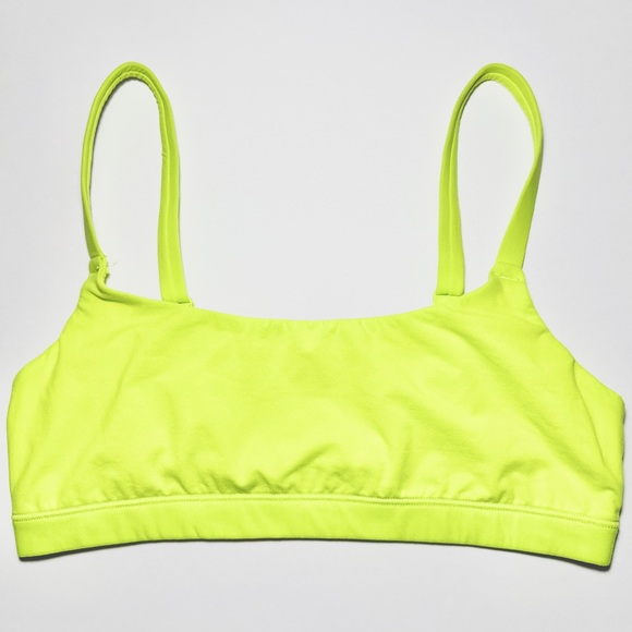 SKIMS Fits Everybody Scoop Bralette in Daffodil - Picture 2 of 4